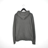 Vintage Ellesse hoodie pullover sweatshirt windbreaker fleece track jacket in dark grey