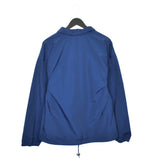 Vintage Adidas denim zip up jacket windbreaker tracksuit track jacket trackie sweater jumper sweatshirt pullover long sleeve in dark blue