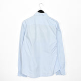 Vintage Valentino button down formal shirt long sleeve blouse top in light blue