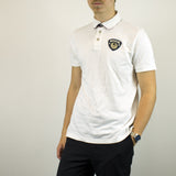 Vintage Napapijri polo shirt t-shirt pullover in white