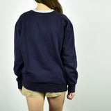 Vintage Puma sweatshirt hoodie jumper sweater pullover in navy blue