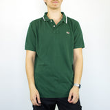 Vintage Napapijri polo shirt t-shirt pullover in green