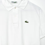 Vintage Lacoste polo shirt tee blouse top in white