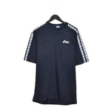Vintage Asics t-shirt top blouse tee in dark blue