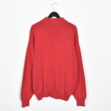 Vintage incredible Melbourne Classix crewneck jumper longsleeve tee pullover sweatshirt in red and green