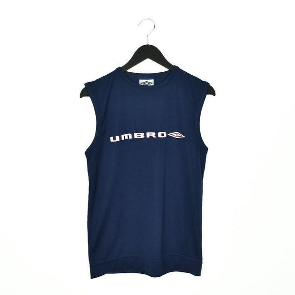 Vintage Umbro sleeveless t-shirt top blouse tee in dark blue