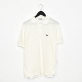 Vintage Lacoste polo shirt tee blouse top in white