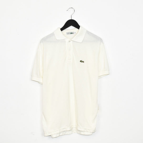 Vintage Lacoste polo shirt tee blouse top in white