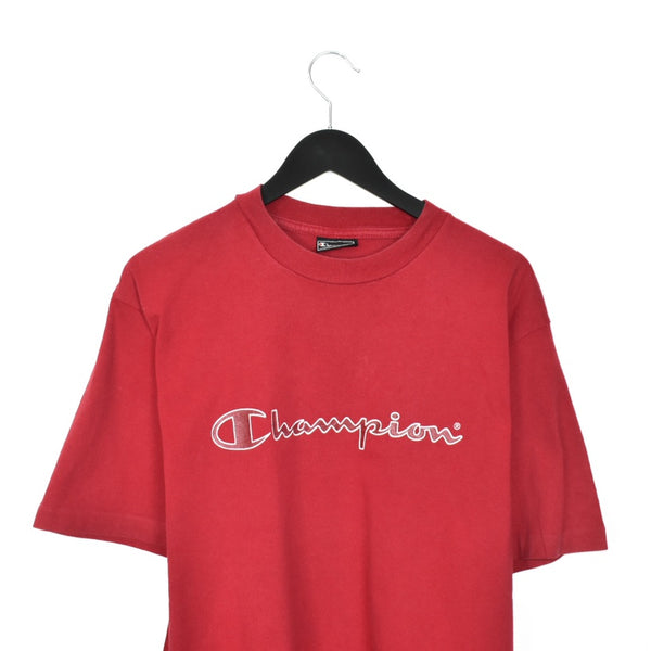 Vintage Champion tshirt tee blouse top in red