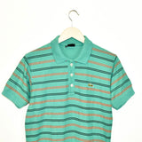 Vintage Lacoste t-shirt top blouse tee in turquoise