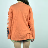 Vintage Levi's sweatshirt hoodie jumper sweater pullover in orange