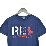 Vintage Polo Ralph Lauren t-shirt top blouse tee in dark blue