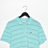 Vintage Lacoste polo shirt tee blouse top in light blue