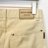 Vintage Pierre Cardin jeans trousers pants bottoms joggers in cream/tan