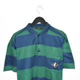 Vintage Paul&Shark polo shirt tee blouse top in blue and green