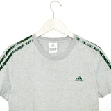 Vintage Adidas t-shirt top blouse tee in grey