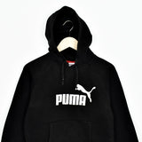 Vintage Puma jumper sweatshirt sweater pullover in black