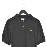 Vintage Lacoste polo shirt tee blouse top in black