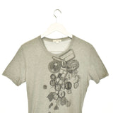 Vintage Burberry t-shirt top blouse tee in grey