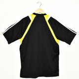 Vintage Adidas t-shirt top blouse tee in black and yellow