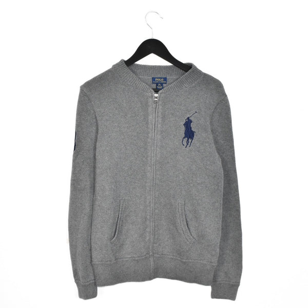 Vintage Polo Ralph Lauren zip up jumper pullover sweatshirt windbreaker fleece track jacket in greg