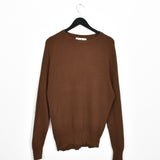 Vintage Ballantyne jumper longsleeve tee pullover sweatshirt in brown