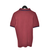Vintage Fred Perry polo shirt tee blouse top in maroon