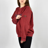 Vintage Napapijri sweatshirt jumper sweater pullover hoodie in red