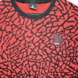 Vintage rare Jordan sweatshirt pullover jumper hoodie in red and black