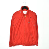 Vintage ellesse windbreaker tracksuit fleece longsleeve tee pullover sweatshirt jumper in red