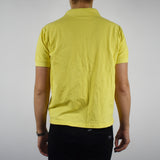 Vintage Kappa polo shirt top tee blouse in yellow