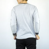 Vintage Puma thin material longsleeve tee pullover sweatshirt in gray