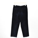 Vintage Burberry formal pants bottoms deess trousers in soft material dark blue