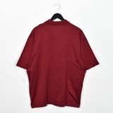 Vintage Pringle polo shirt tee blouse top in red/maroon