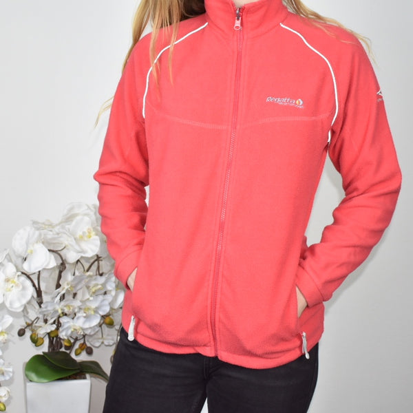 Cute Regatta golf zip up long sleeve top sweatshirt jumper sweater pullover in pink  💗 Great condition