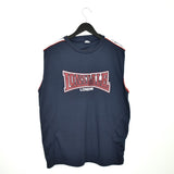 Vintage Lionsdale sleeveless t-shirt top blouse tee in dark blue