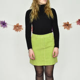 Super cute B Young corduroy skirt in bright green