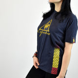 Vintage Le Coq Sportif T shirt in navy blue