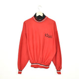 Truly vintage Scarlet Knights Rutgers turtleneck longsleeve tee pullover sweatshirt in red and black
