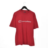 Vintage Champion tshirt tee blouse top in red