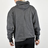 Vintage Champion zip up hoodie jumper sweatshirt sweater pullover in gray