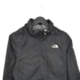 Vintage The North Face zip up windbreaker tracksuit track jacket trackie sweater jumper sweatshirt pullover long sleeve in black