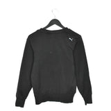 Vintage Puma jumper longsleeve tee pullover sweatshirt in black