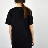 Vintage Puma t-shirt top blouse tee in black