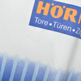 Vintage lotto Hornan polo shirt tee blouse top in blue and white