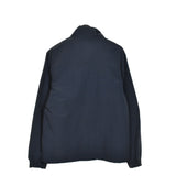 Vintage Champion bomber zip up track jacket windbreaker sweatshirt longsleeve tee pullover jumper in navy