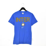 Vintage Nike t-shirt top blouse tee in bright blue