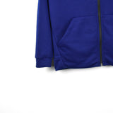 Vintage Nike hoodie zip up jacket long sleeve sweatshirt jumper in dark blue