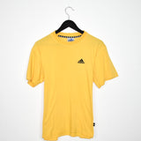 Vintage Adidas t-shirt tee blouse top in yellow