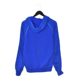 Vintage Adidas hoodie pullover sweatshirt windbreaker fleece track jacket in blue
